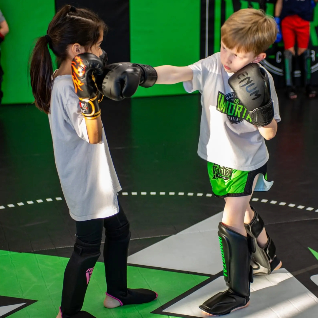 Warrior Kids Muay Thai Kickboxing, kids martial arts training